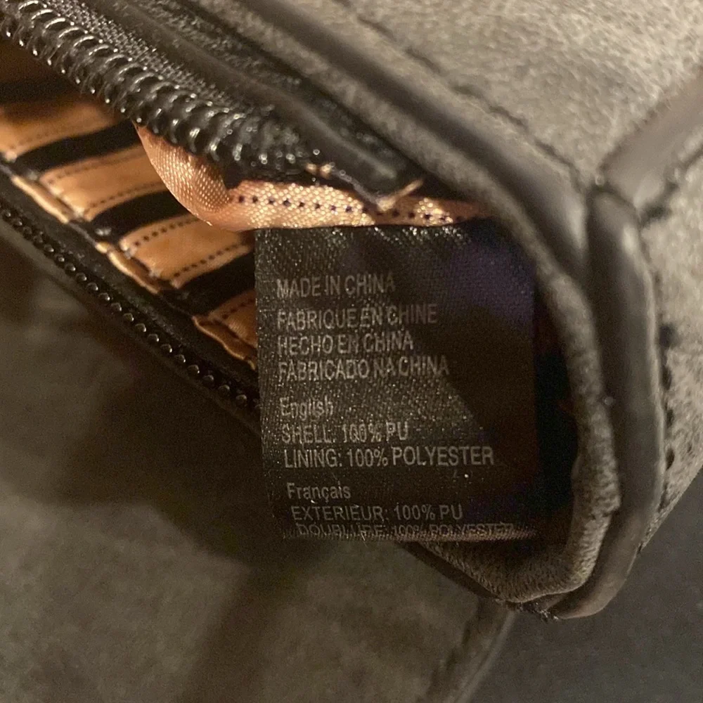 Dark Grey Marble Crossbody Purse - Picture 11 of 12